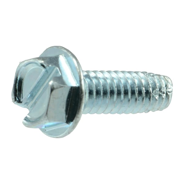 Midwest Fastener Sheet Metal Screw, #8 x 1/2 in, Zinc Plated Steel Flange Hex Head External Hex Drive, 35 PK 931724 - main